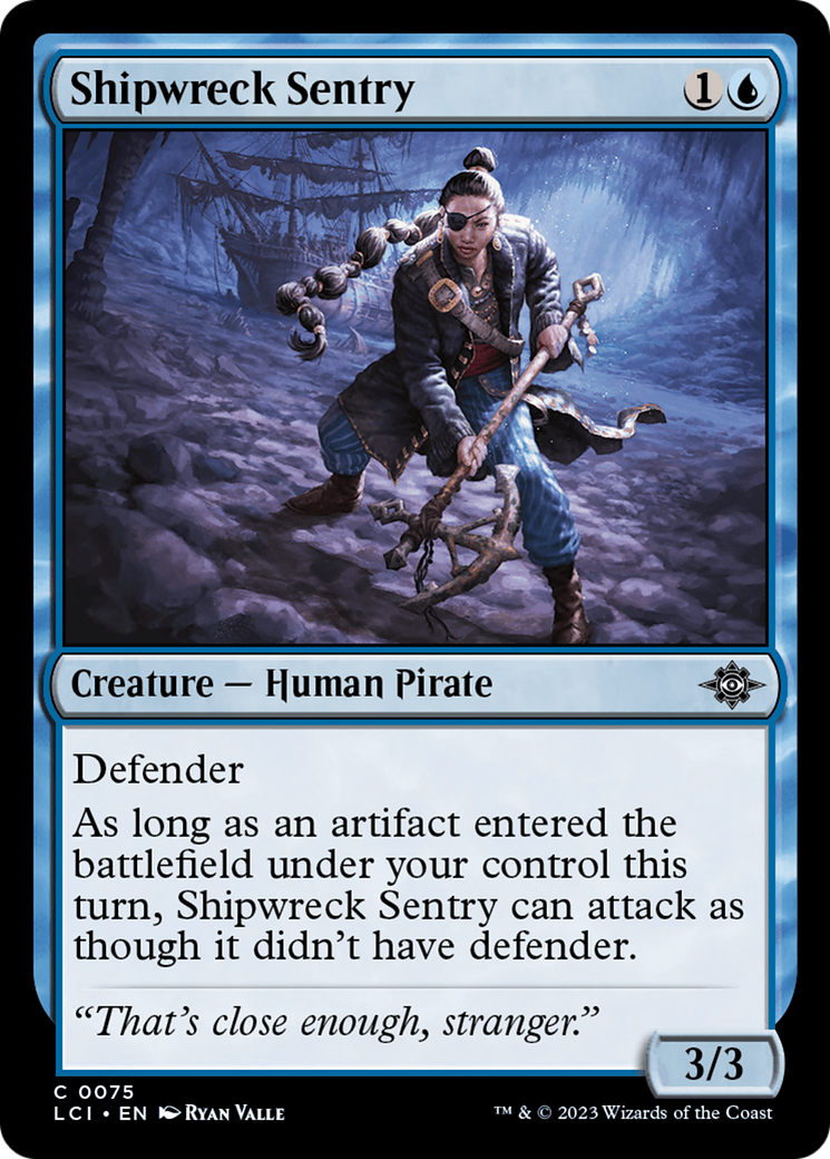 Shipwreck Sentry [The Lost Caverns of Ixalan] MTG Single Magic: The Gathering    | Red Claw Gaming