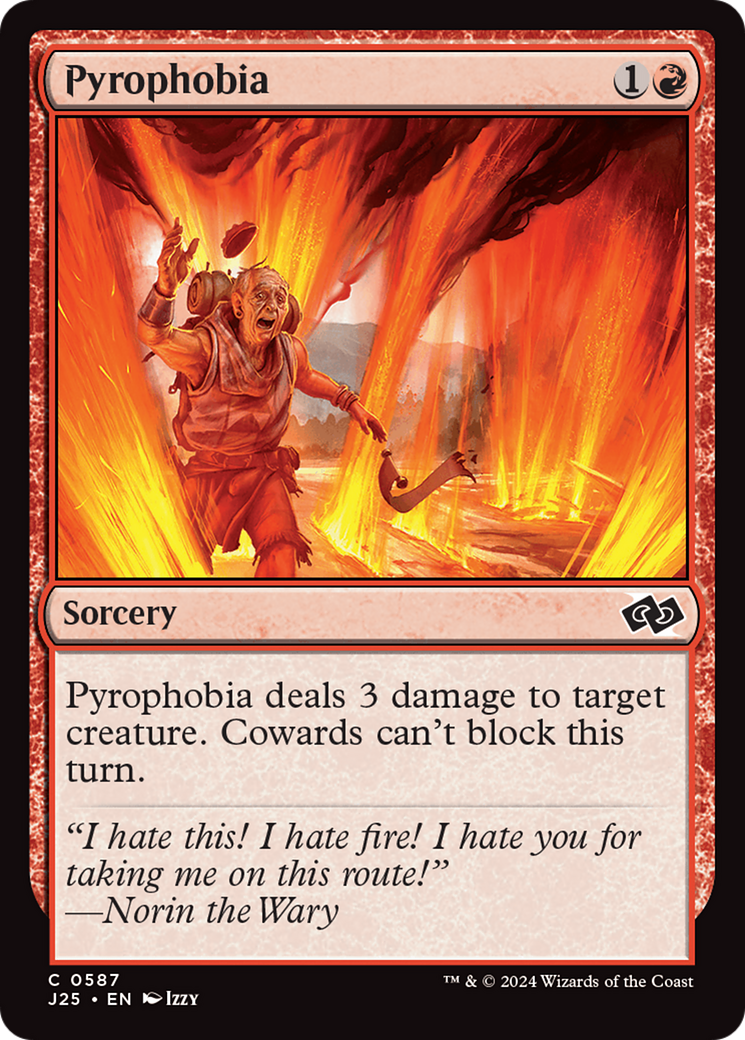 Pyrophobia [Foundations Jumpstart] MTG Single Magic: The Gathering | Red Claw Gaming