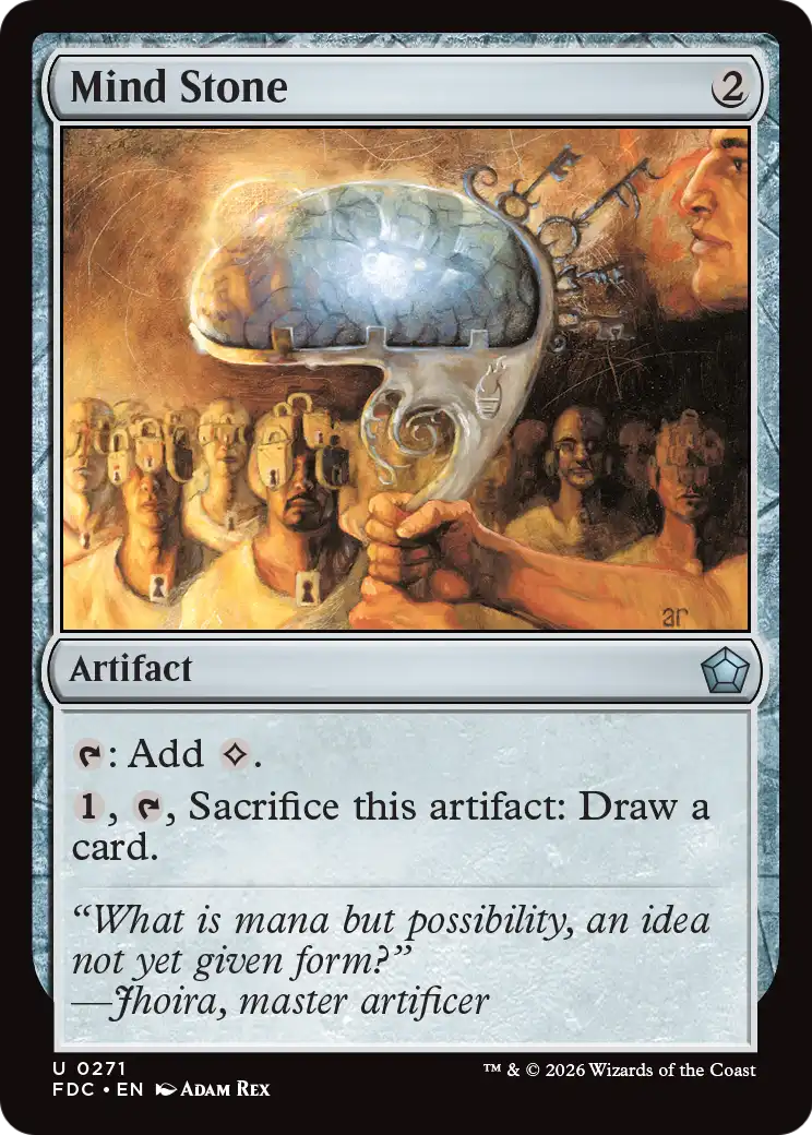 Mind Stone [Foundations Commander] | Red Claw Gaming