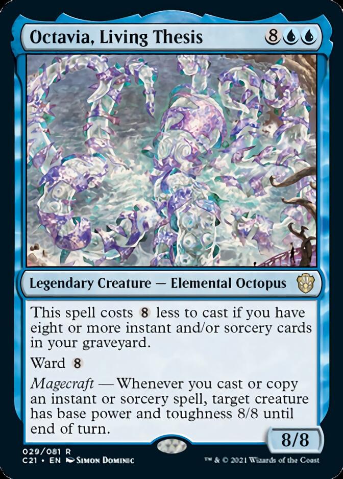 Octavia, Living Thesis [Commander 2021] MTG Single Magic: The Gathering | Red Claw Gaming