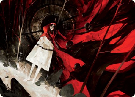 Curse of Hospitality Art Card [Innistrad: Crimson Vow Art Series] MTG Single Magic: The Gathering | Red Claw Gaming
