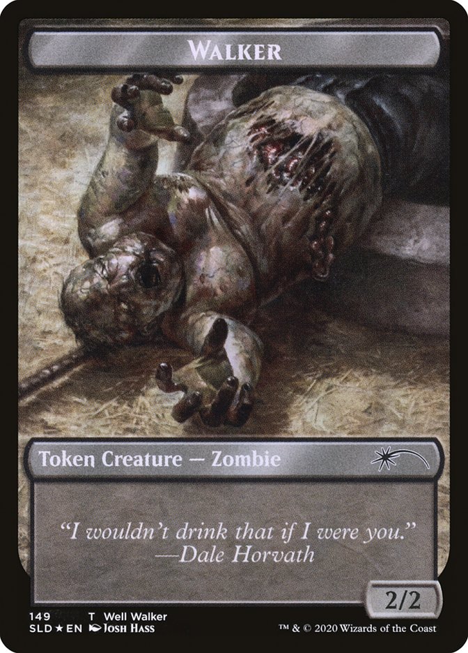 Walker Token (149 // 150) Double-Sided Token [Secret Lair Drop Series] MTG Single Magic: The Gathering | Red Claw Gaming