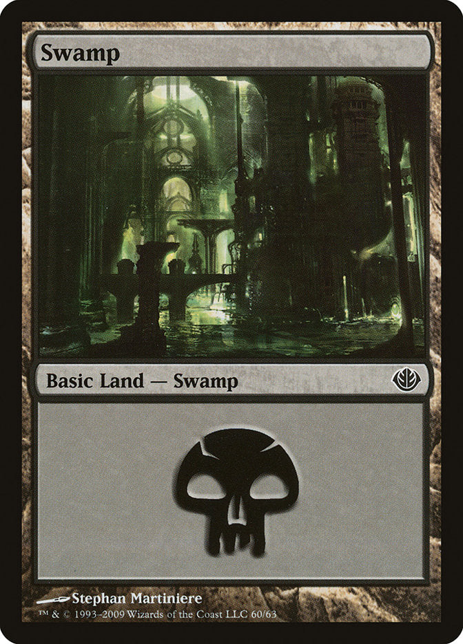 Swamp (60) [Duel Decks: Garruk vs. Liliana] MTG Single Magic: The Gathering | Red Claw Gaming