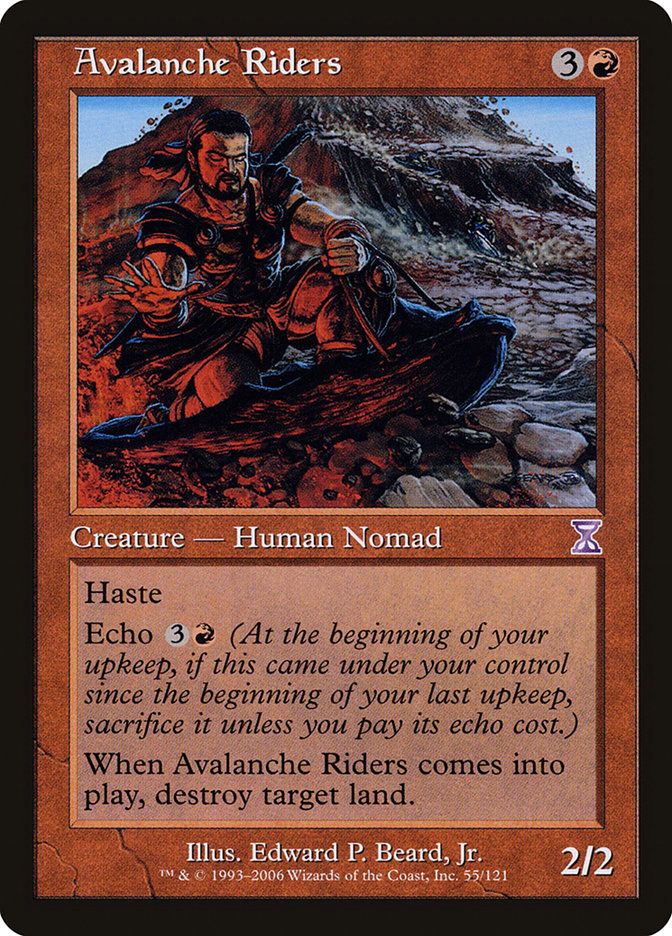 Avalanche Riders [Time Spiral Timeshifted] MTG Single Magic: The Gathering | Red Claw Gaming