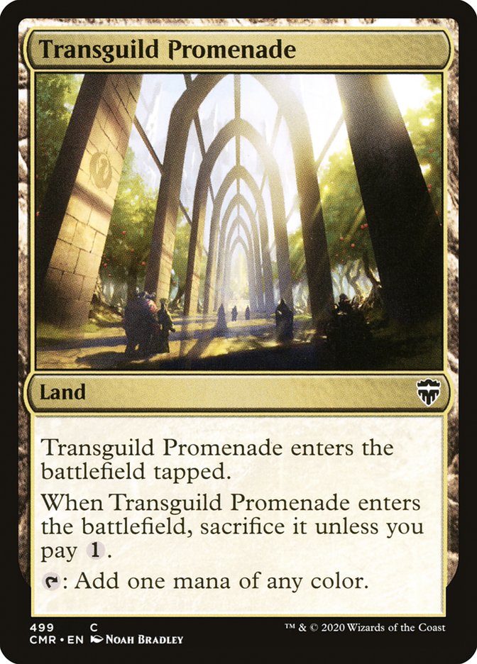 Transguild Promenade [Commander Legends] MTG Single Magic: The Gathering | Red Claw Gaming