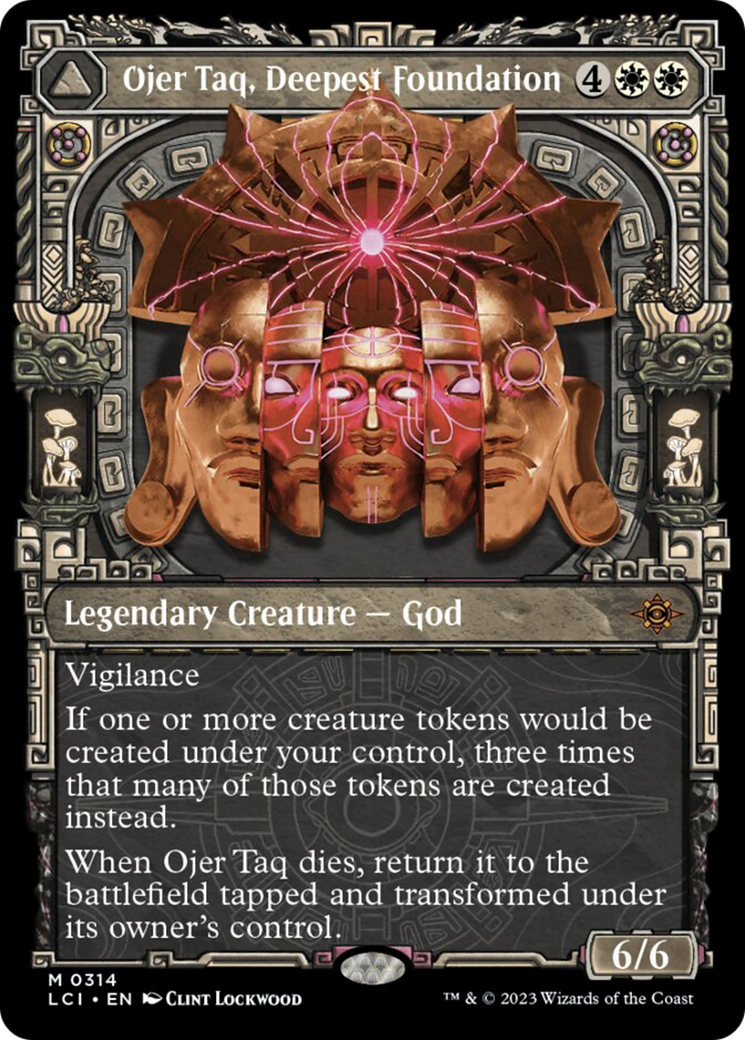 Ojer Taq, Deepest Foundation // Temple of Civilization (Showcase) [The Lost Caverns of Ixalan] MTG Single Magic: The Gathering | Red Claw Gaming