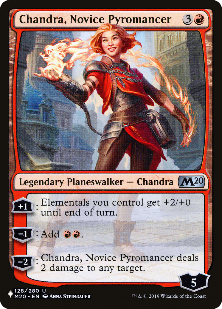 Chandra, Novice Pyromancer [The List] MTG Single Magic: The Gathering | Red Claw Gaming