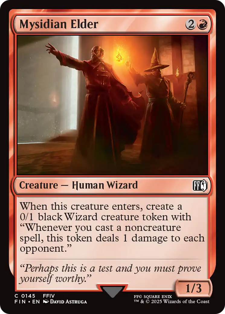 Mysidian Elder [FINAL FANTASY] MTG Single Magic: The Gathering | Red Claw Gaming