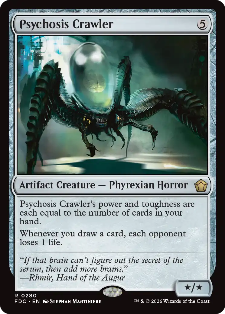 Psychosis Crawler [Foundations Commander] | Red Claw Gaming