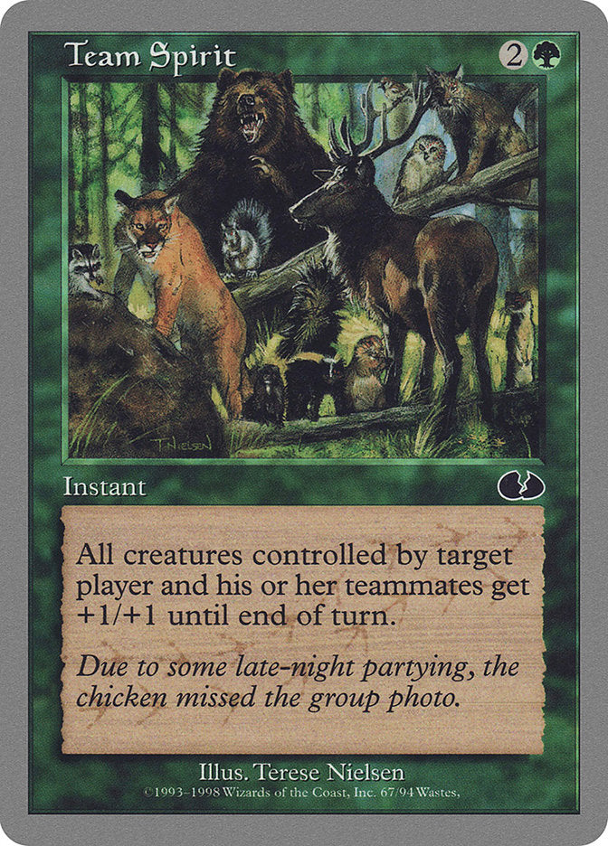 Team Spirit [Unglued] MTG Single Magic: The Gathering | Red Claw Gaming