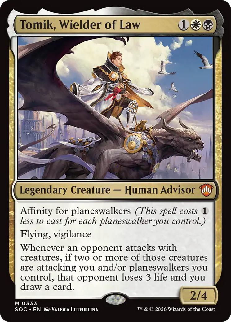 Tomik, Wielder of Law [Secrets of Strixhaven Commander] MTG Single Magic: The Gathering | Red Claw Gaming