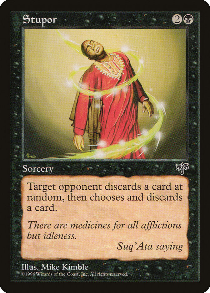 Stupor [Mirage] MTG Single Magic: The Gathering | Red Claw Gaming