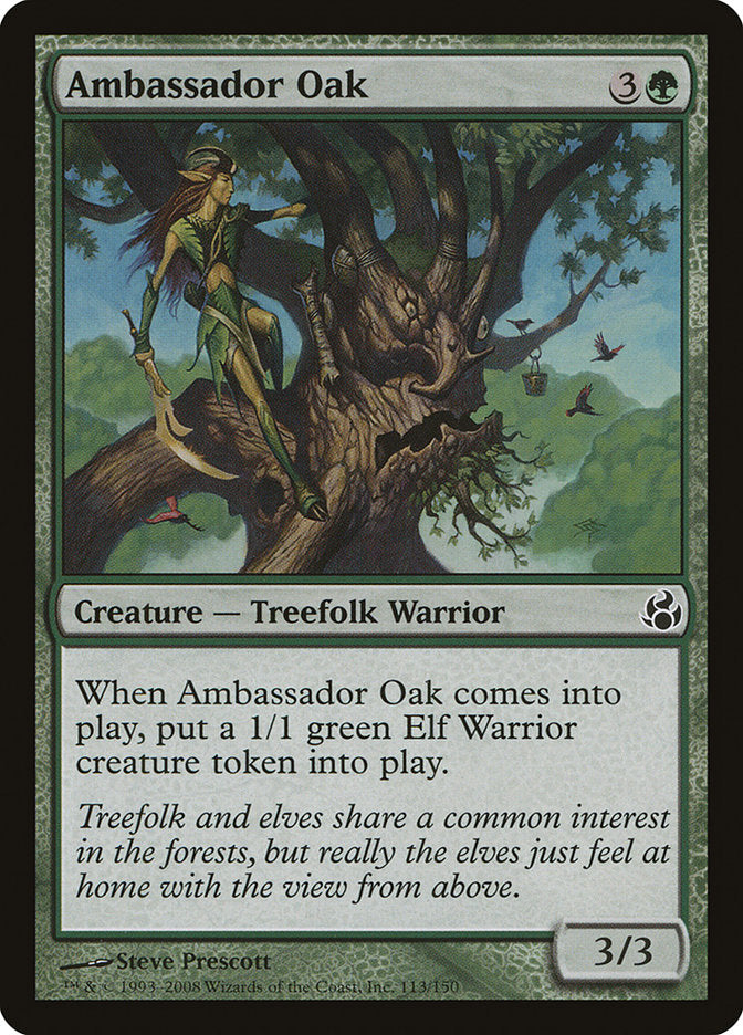 Ambassador Oak [Morningtide] MTG Single Magic: The Gathering | Red Claw Gaming
