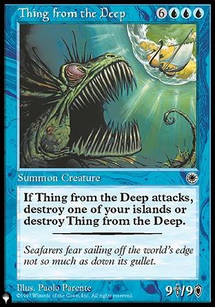 Thing from the Deep [The List] MTG Single Magic: The Gathering | Red Claw Gaming