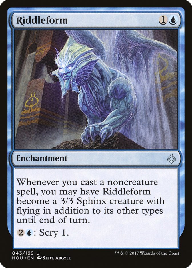 Riddleform [Hour of Devastation] MTG Single Magic: The Gathering | Red Claw Gaming