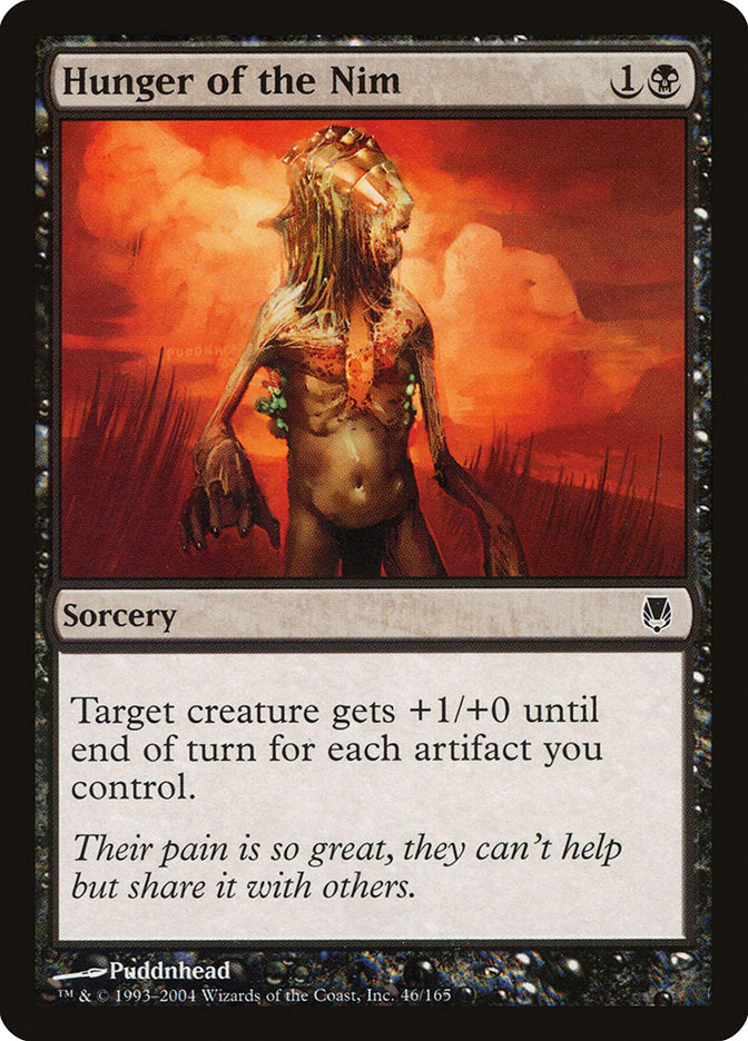 Hunger of the Nim [Darksteel] MTG Single Magic: The Gathering | Red Claw Gaming
