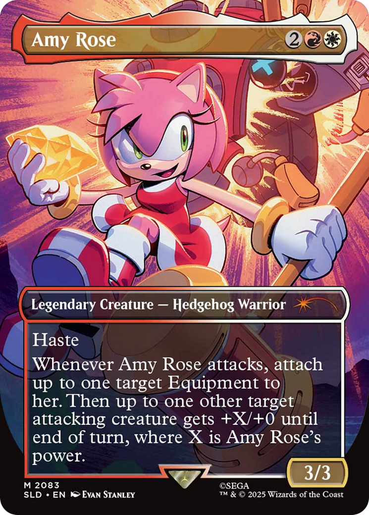 Amy Rose (Rainbow Foil) [Secret Lair Drop Series] MTG Single Magic: The Gathering | Red Claw Gaming