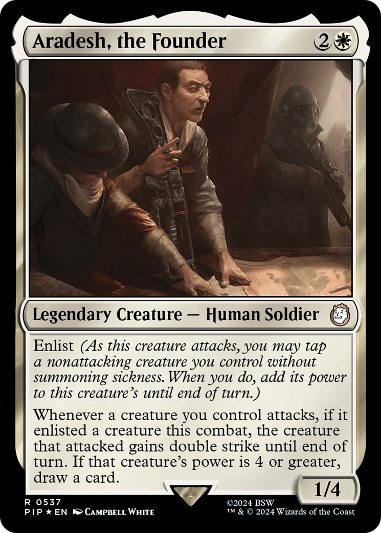 Aradesh, the Founder (Surge Foil) [Fallout] MTG Single Magic: The Gathering    | Red Claw Gaming