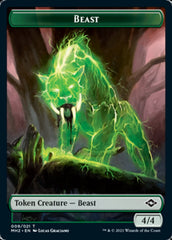 Beast // Clue (14) Double-Sided Token [Modern Horizons 2 Tokens] MTG Single Magic: The Gathering | Red Claw Gaming