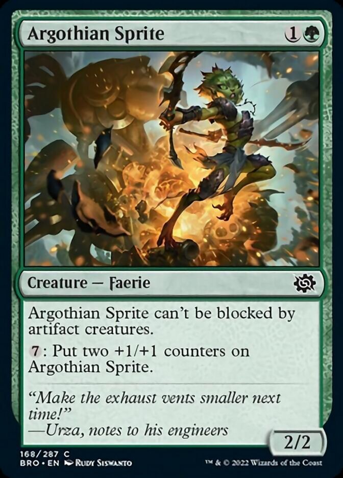 Argothian Sprite [The Brothers' War] MTG Single Magic: The Gathering | Red Claw Gaming