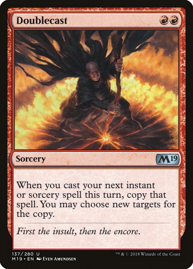 Doublecast [Core Set 2019] MTG Single Magic: The Gathering | Red Claw Gaming