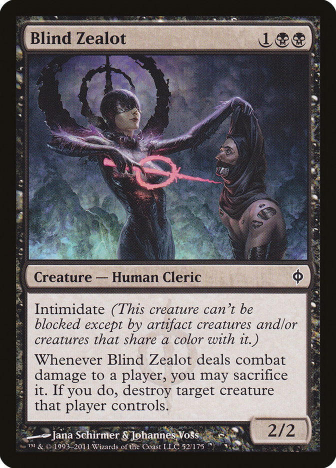 Blind Zealot [New Phyrexia] MTG Single Magic: The Gathering | Red Claw Gaming