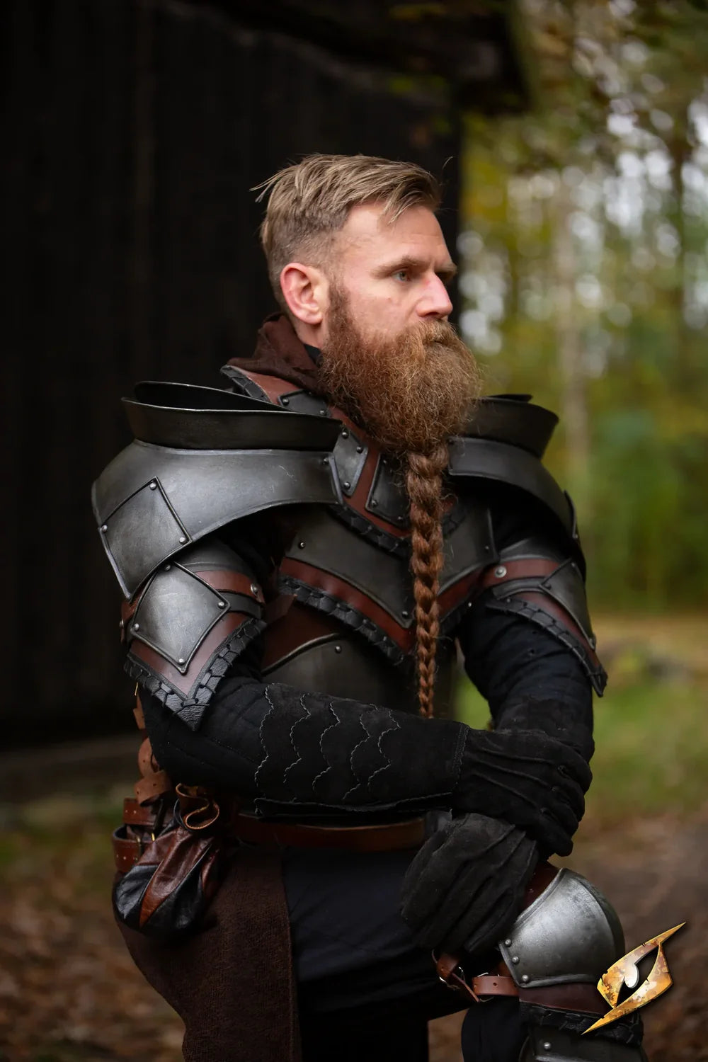 Rouge Pauldrons LARP Iron Fortress | Red Claw Gaming