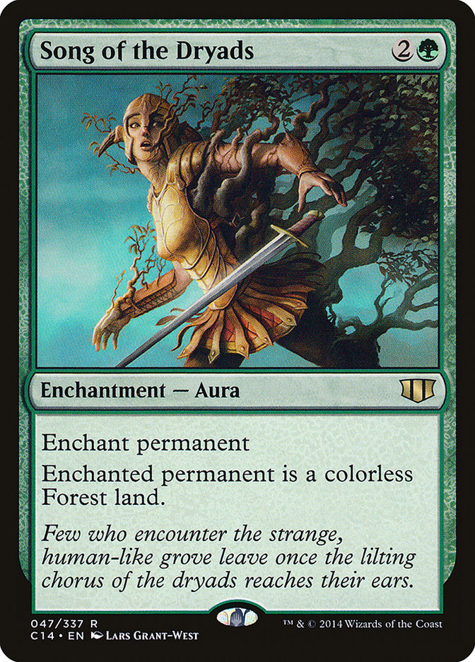 Song of the Dryads [Commander 2014] MTG Single Magic: The Gathering | Red Claw Gaming