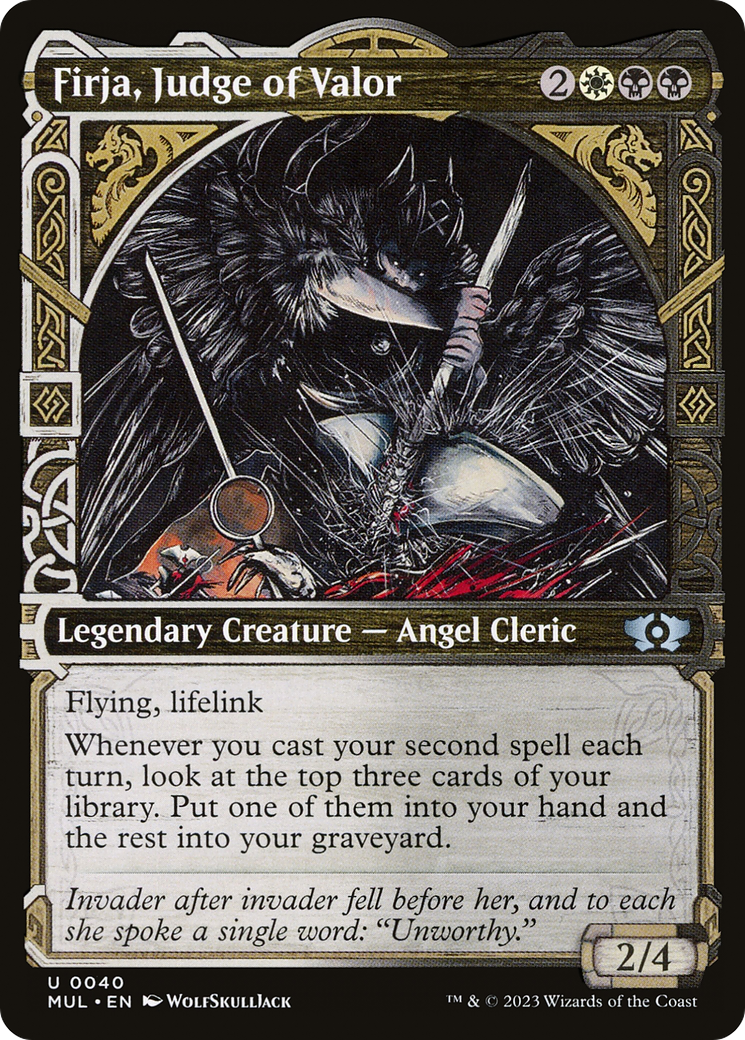 Firja, Judge of Valor [Multiverse Legends] MTG Single Magic: The Gathering | Red Claw Gaming