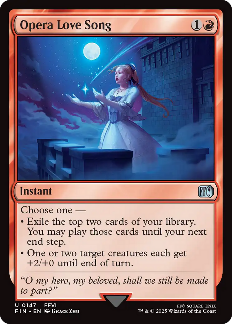 Opera Love Song [FINAL FANTASY] MTG Single Magic: The Gathering | Red Claw Gaming