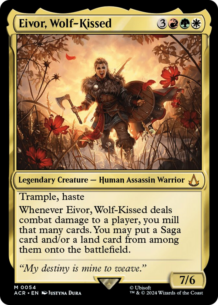 Eivor, Wolf-Kissed [Assassin's Creed] MTG Single Magic: The Gathering | Red Claw Gaming