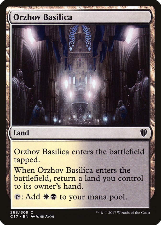 Orzhov Basilica [Commander 2017] MTG Single Magic: The Gathering | Red Claw Gaming