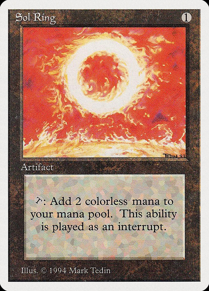 Sol Ring [Summer Magic / Edgar] MTG Single Magic: The Gathering | Red Claw Gaming