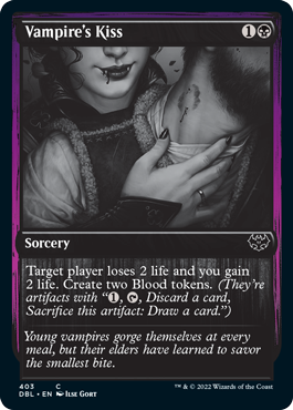 Vampire's Kiss [Innistrad: Double Feature] MTG Single Magic: The Gathering | Red Claw Gaming