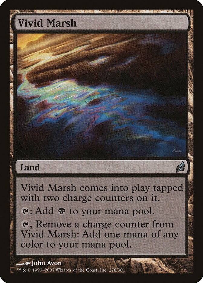 Vivid Marsh [Lorwyn] MTG Single Magic: The Gathering | Red Claw Gaming