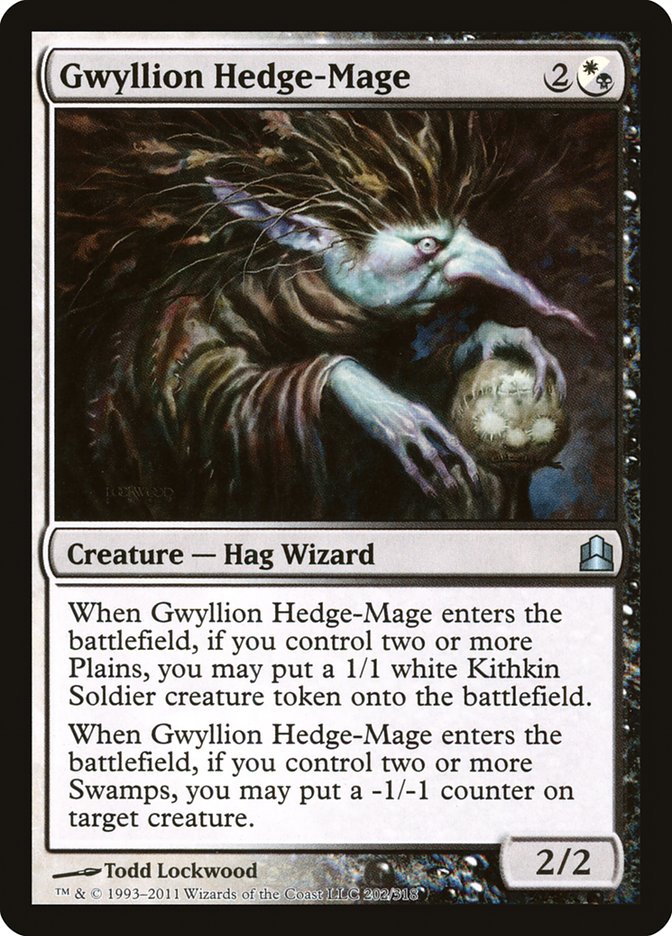 Gwyllion Hedge-Mage [Commander 2011] MTG Single Magic: The Gathering | Red Claw Gaming