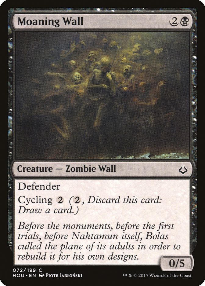 Moaning Wall [Hour of Devastation] MTG Single Magic: The Gathering | Red Claw Gaming