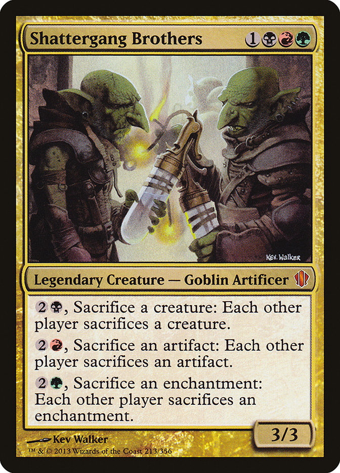 Shattergang Brothers [Commander 2013] MTG Single Magic: The Gathering | Red Claw Gaming