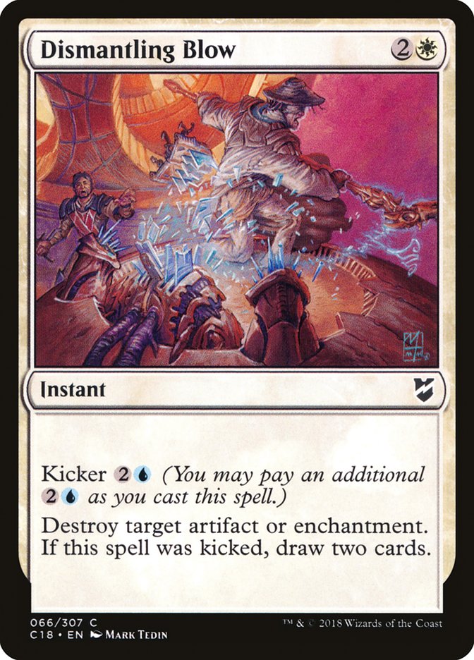Dismantling Blow [Commander 2018] MTG Single Magic: The Gathering | Red Claw Gaming
