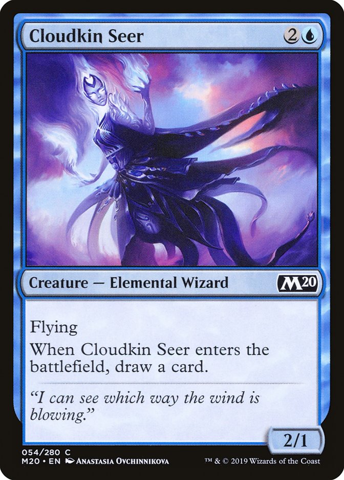 Cloudkin Seer [Core Set 2020] MTG Single Magic: The Gathering | Red Claw Gaming