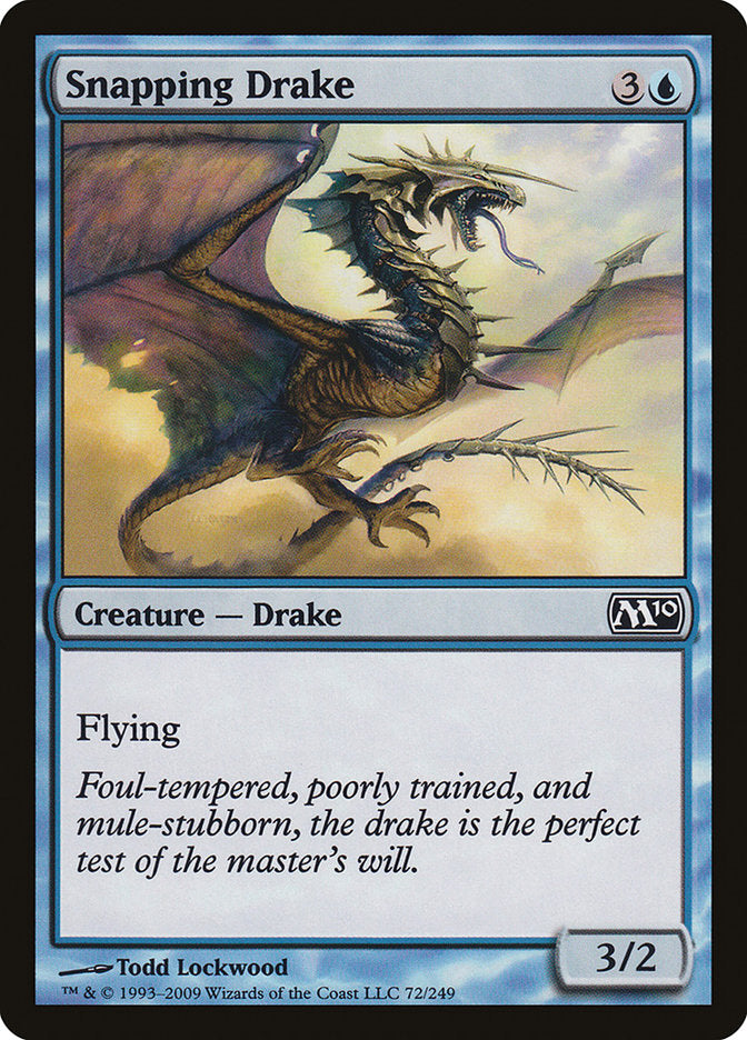 Snapping Drake [Magic 2010] MTG Single Magic: The Gathering | Red Claw Gaming