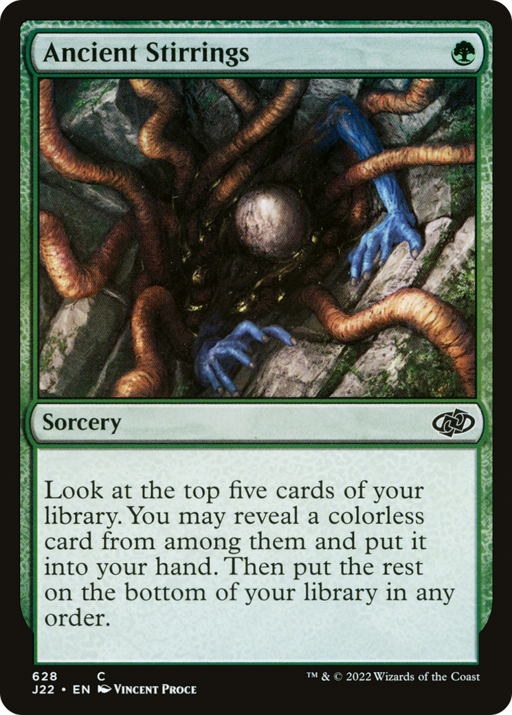 Ancient Stirrings [Jumpstart 2022] MTG Single Magic: The Gathering | Red Claw Gaming