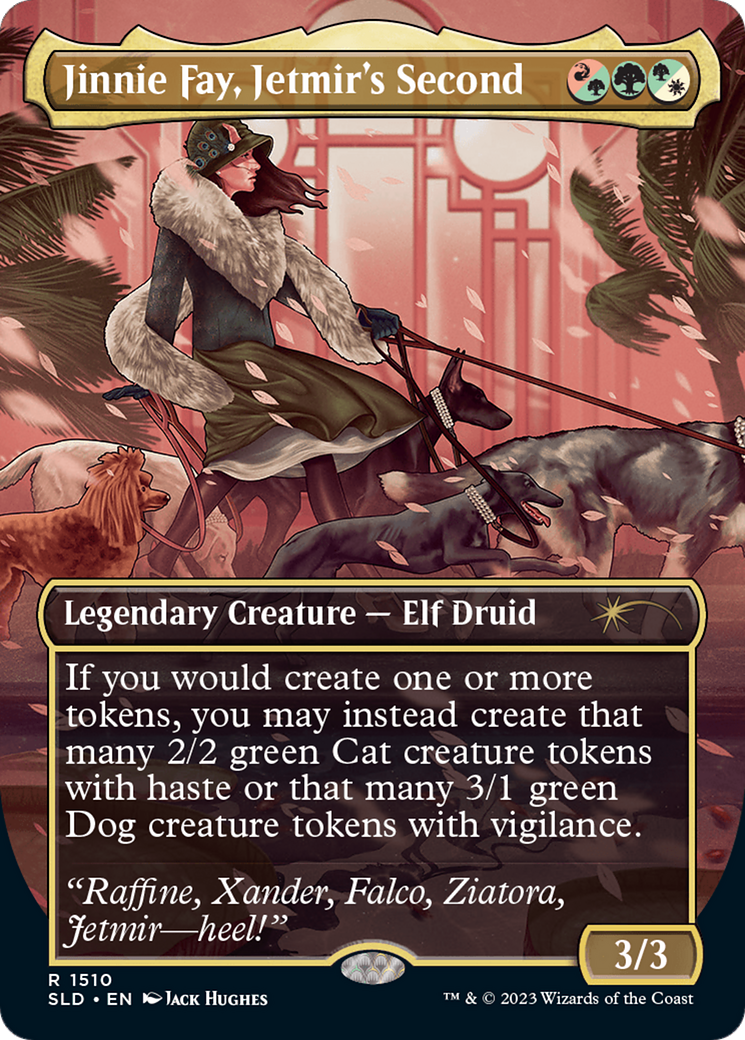 Jinnie Fay, Jetmir's Second // Jinnie Fay, Jetmir's Second [Secret Lair Commander Deck: Raining Cats and Dogs] MTG Single Magic: The Gathering | Red Claw Gaming