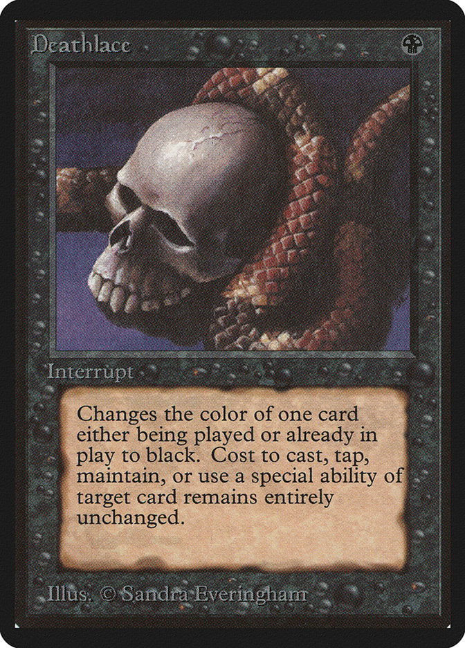 Deathlace [Beta Edition] MTG Single Magic: The Gathering | Red Claw Gaming