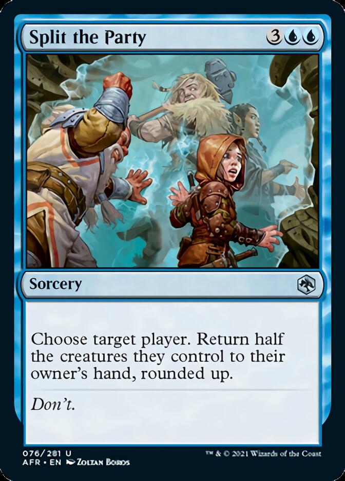 Split the Party [Dungeons & Dragons: Adventures in the Forgotten Realms] MTG Single Magic: The Gathering | Red Claw Gaming