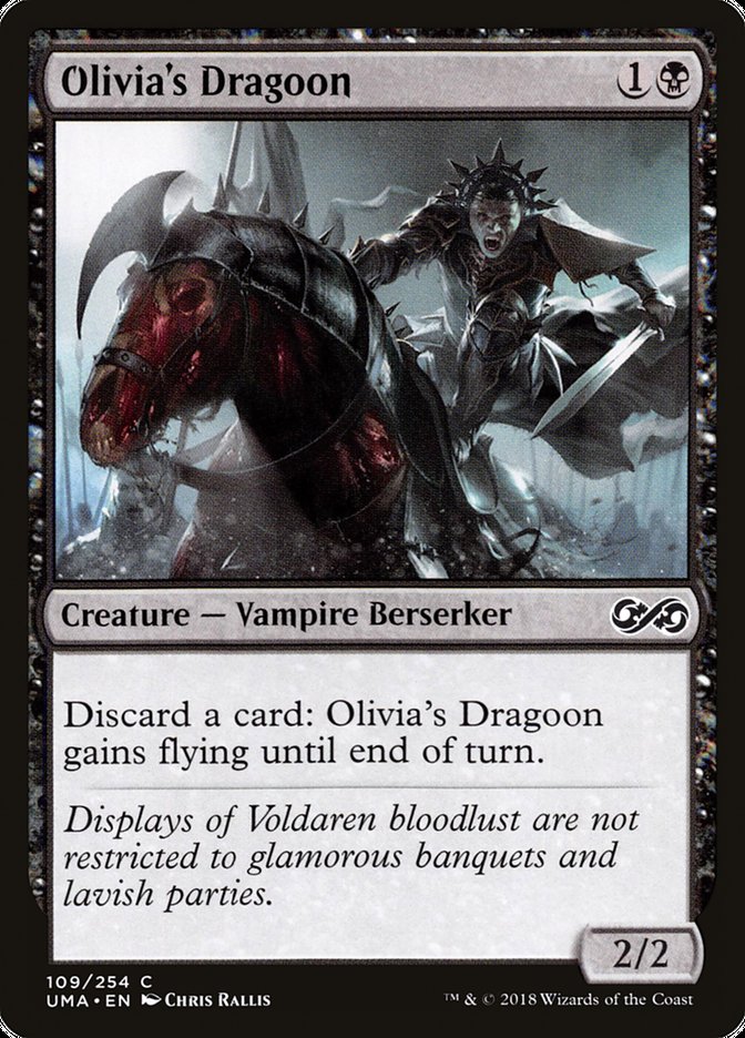 Olivia's Dragoon [Ultimate Masters] MTG Single Magic: The Gathering | Red Claw Gaming