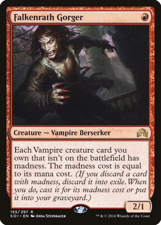 Falkenrath Gorger [Shadows over Innistrad] MTG Single Magic: The Gathering | Red Claw Gaming