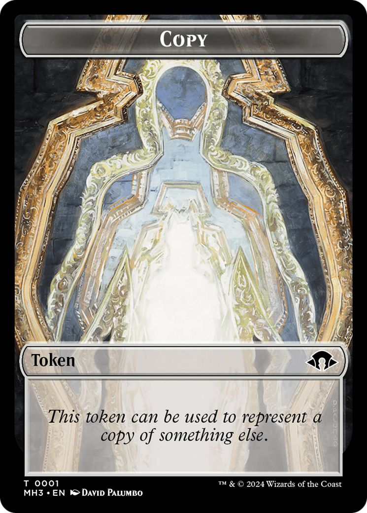 Gremlin (Ripple Foil) // Copy Double-Sided Token [Modern Horizons 3 Tokens] MTG Single Magic: The Gathering | Red Claw Gaming