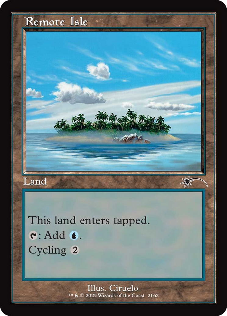 Remote Isle (Retro Frame) [Secret Lair Drop Series] MTG Single Magic: The Gathering | Red Claw Gaming