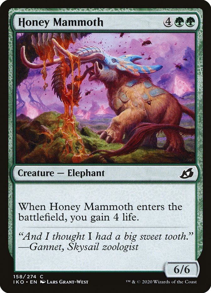 Honey Mammoth [Ikoria: Lair of Behemoths] MTG Single Magic: The Gathering | Red Claw Gaming
